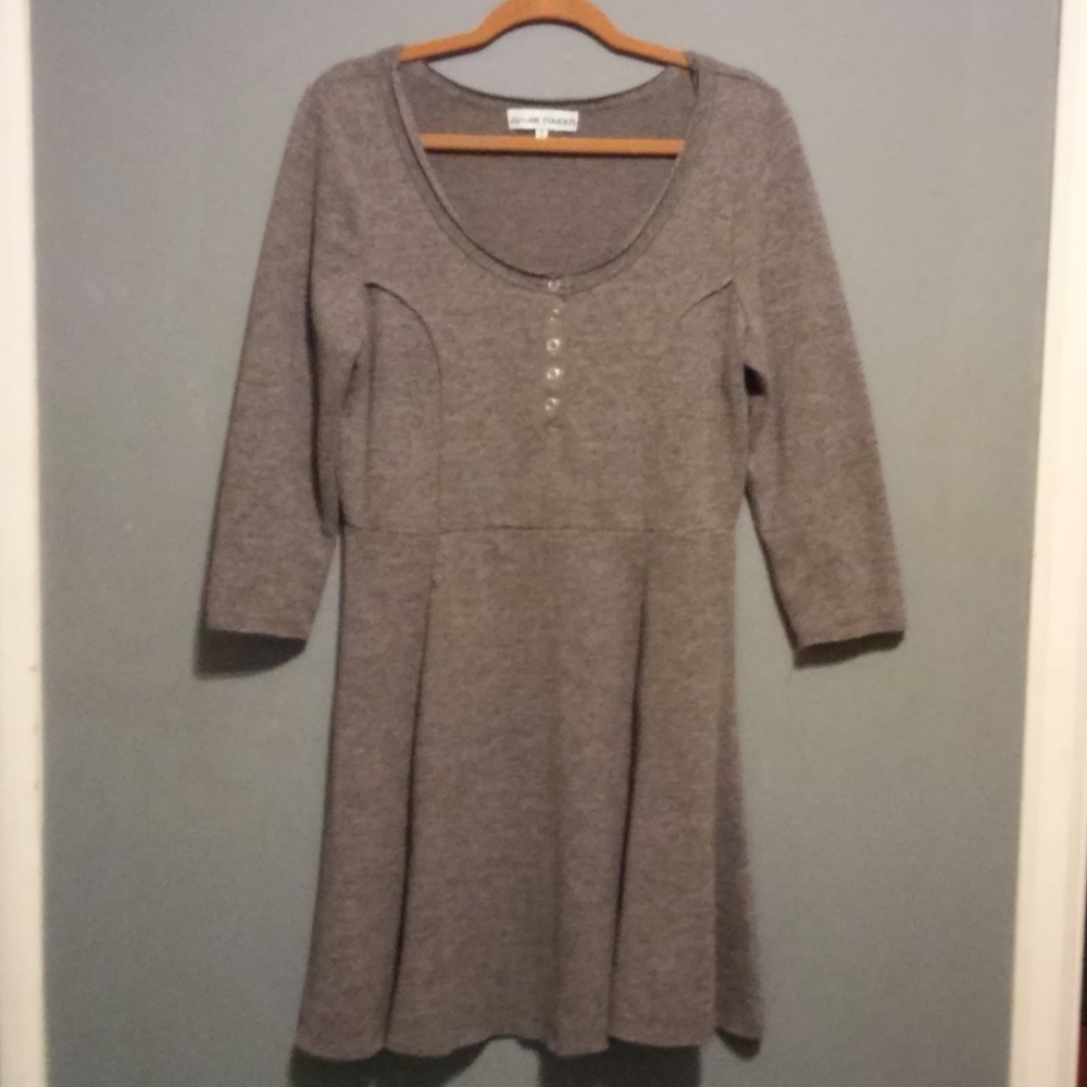 Almost Famous Henley Skater Dress